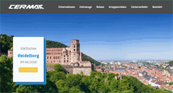 Desktop Screenshot of cermak-reisen.de